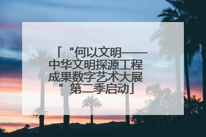 “何以文明——中华文明探源工程成果数字艺术大展”第二季启动
