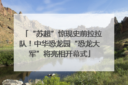 “苏超”惊现史前拉拉队！中华恐龙园“恐龙大军”将亮相开幕式