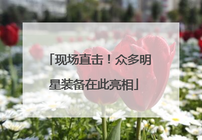 现场直击！众多明星装备在此亮相