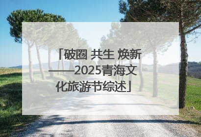 破圈 共生 焕新——2025青海文化旅游节综述