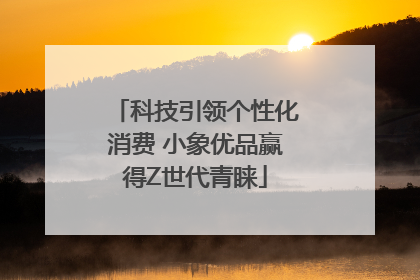 科技引领个性化消费 小象优品赢得Z世代青睐