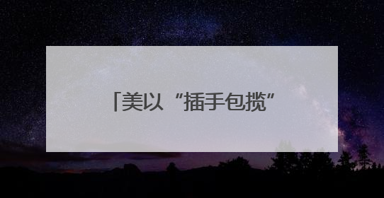 美以“插手包揽”加沙人道物资分发
