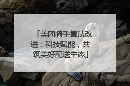 美团骑手算法改进：科技赋能，共筑美好配送生态