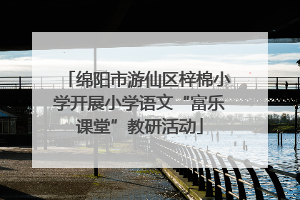 绵阳市游仙区梓棉小学开展小学语文“富乐课堂”教研活动