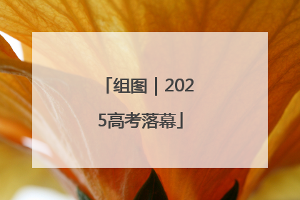 组图｜2025高考落幕