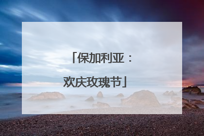保加利亚：欢庆玫瑰节