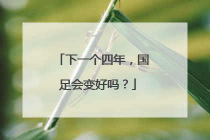 下一个四年，国足会变好吗？