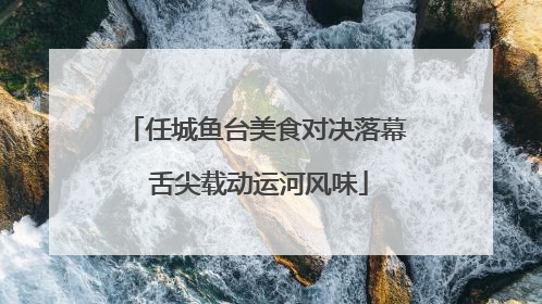 任城鱼台美食对决落幕 舌尖载动运河风味