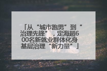 从“城市跑男”到“治理先锋”，定海超600名新就业群体化身基层治理“新力量”