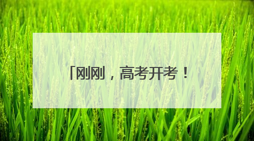 刚刚，高考开考！机器人、爱心纸条……祝18425名考生旗开得胜！