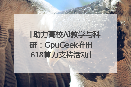 助力高校AI教学与科研：GpuGeek推出618算力支持活动