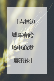 吉林边城珲春跨境电商发展迅速