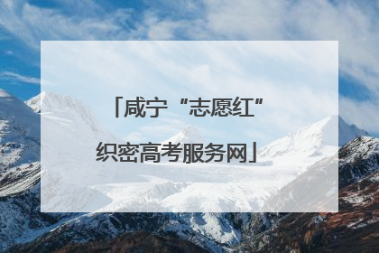 咸宁“志愿红”织密高考服务网