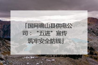 国网确山县供电公司：“五进”宣传 筑牢安全防线