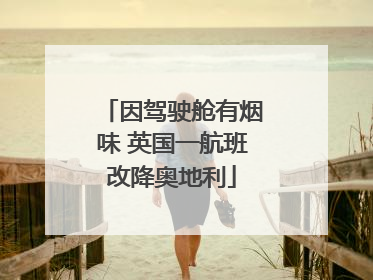 因驾驶舱有烟味 英国一航班改降奥地利