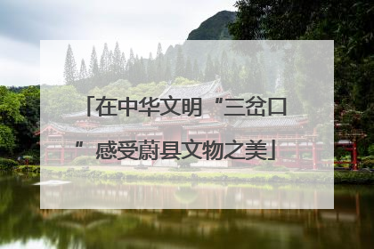 在中华文明“三岔口”感受蔚县文物之美