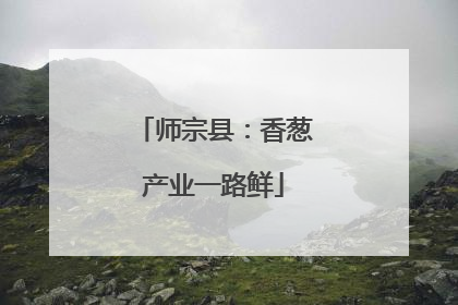 师宗县：香葱产业一路鲜