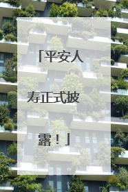 平安人寿正式披露！
