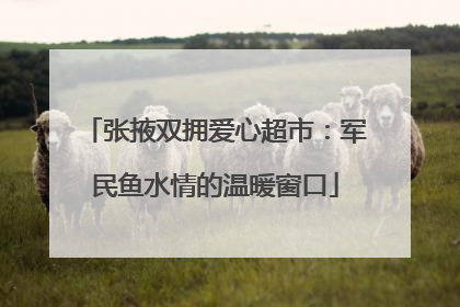 张掖双拥爱心超市：军民鱼水情的温暖窗口