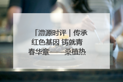 澧源时评｜传承红色基因 铸就青春华章——桑植热土上的青春长征