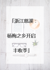 浙江慈溪：杨梅之乡开启丰收季