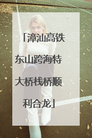漳汕高铁东山跨海特大桥栈桥顺利合龙