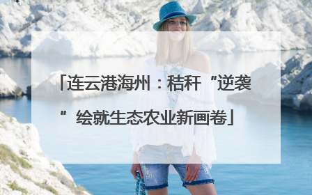 连云港海州：秸秆“逆袭”绘就生态农业新画卷