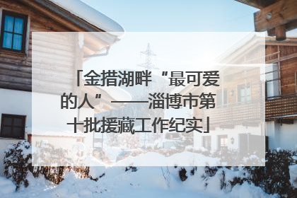 金措湖畔“最可爱的人”——淄博市第十批援藏工作纪实