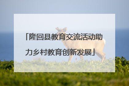 隆回县教育交流活动助力乡村教育创新发展