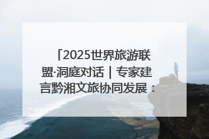2025世界旅游联盟·洞庭对话｜专家建言黔湘文旅协同发展：聚焦产品稀缺性 深化区域经验共享