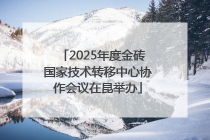 2025年度金砖国家技术转移中心协作会议在昆举办