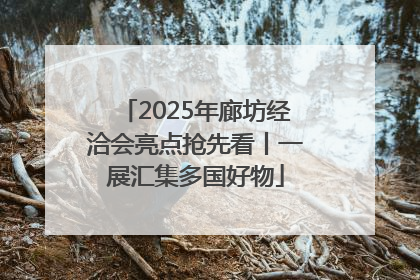 2025年廊坊经洽会亮点抢先看丨一展汇集多国好物